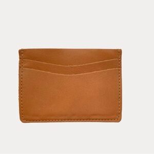 Pauly Jen Essential Card Holder in Tan Leather